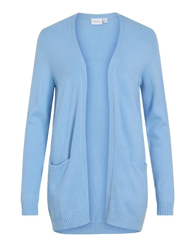 Vila - Viril Open L/S Strik Cardigan - All Abord 